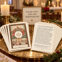 A PRAYER FOR CATHOLIC SEMINARIANS RELIGIOUS