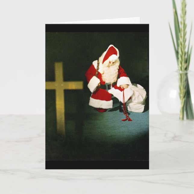 A Prayer for Christmas Holiday Card (Front)