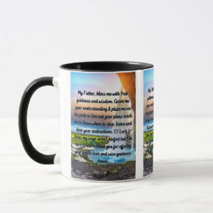 A Prayer For Daily Guidance Two-Tone Mug