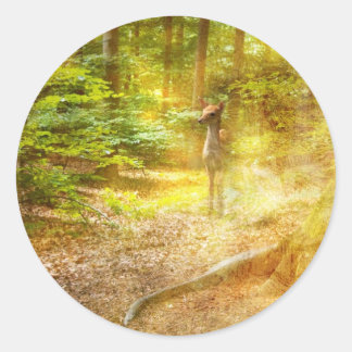 A Prayer for Guidance Classic Round Sticker