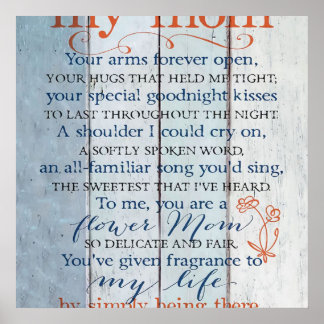 A Prayer for My Mom Poster