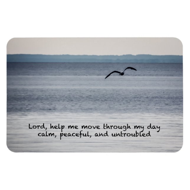 A Prayer For Serenity (Waterscape)  -- Magnet (Horizontal)