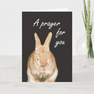 A prayer for you card