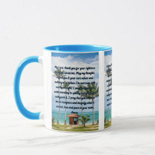 A Prayer To Our Lord God Two-Tone Mug