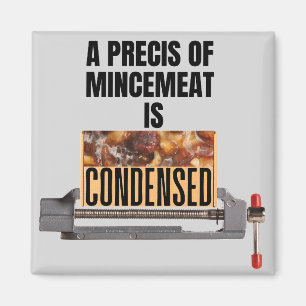 A Precis of Mincemeat is Condensed Magnet