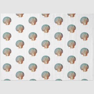 A Pretty Blue Nautical Series Design 1 Tissue Paper