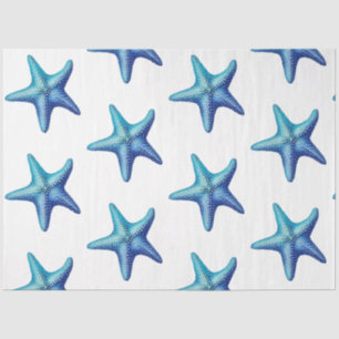 A Pretty Blue Nautical Series Design 6 Tissue Paper