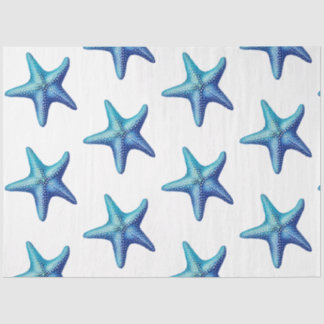 A Pretty Blue Nautical Series Design 6 Tissue Paper