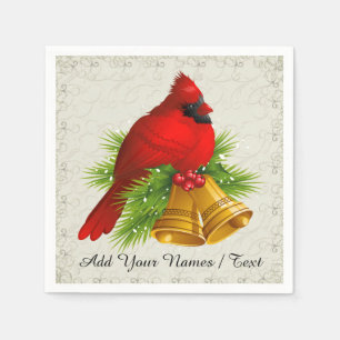 A Pretty Cardinal Elegant Napkin