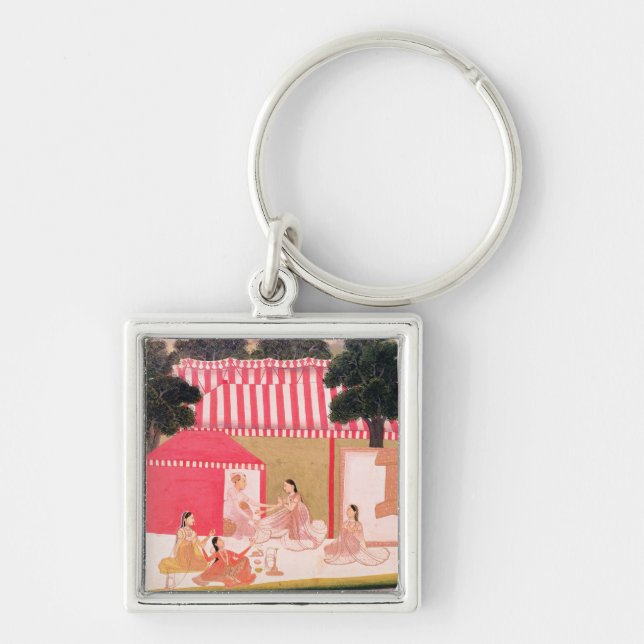 A Prince and his Harem Key Ring (Front)