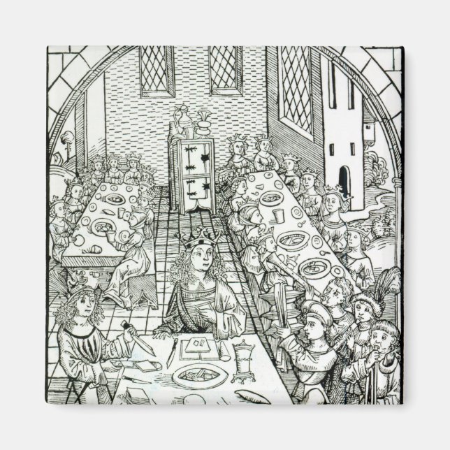 A Princely Banquet, 1491 Magnet (Front)