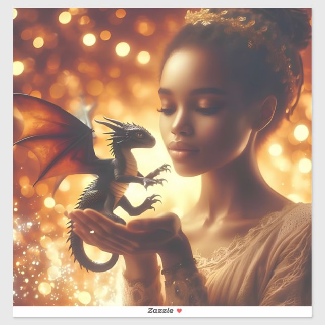  a princess and her baby dragon (Sheet)