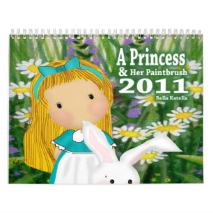 A Princess and Her Paintbrush 2011 Calendars
