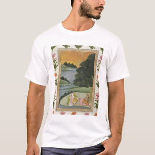 A Princess listening to female musicians by a rive T-Shirt