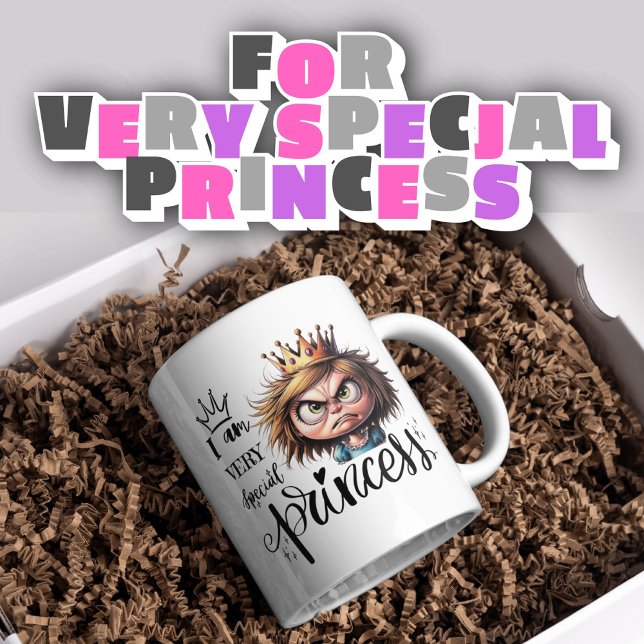 A princess who knows how to shine! coffee mug (gift for her
princess
)