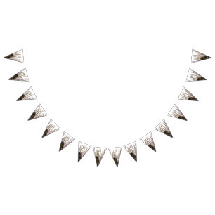 A pristine lake nestled among snow-capped mountain bunting