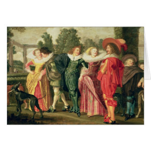 A Promenade in the Garden, c.1623