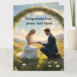 A Promise for Forever: The Engagement Card