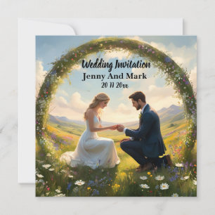 A Promise for Forever: The Engagement Invitation