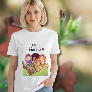 A Promise of Justice & Action Women's Day  T-Shirt