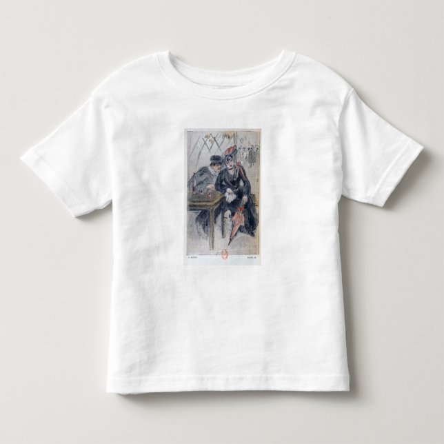 A Prostitute and her Client Toddler T-Shirt (Front)