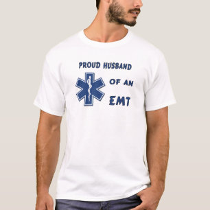 A Proud EMT Husband T-Shirt
