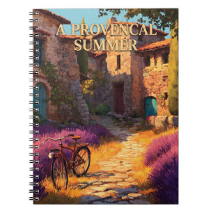 A Provencal Summer Travel Poster Notebook