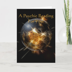 "A Psychic Reading For You" Greeting Card