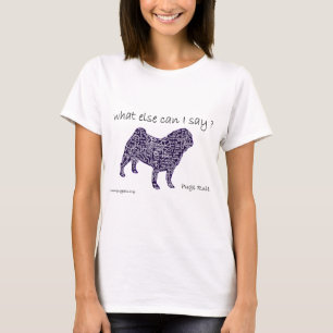 a pug t shirt