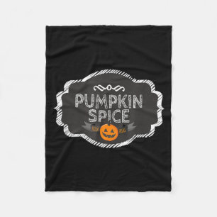 A Pumpkin Spice Matching Halloween Funny Group Fleece Blanket