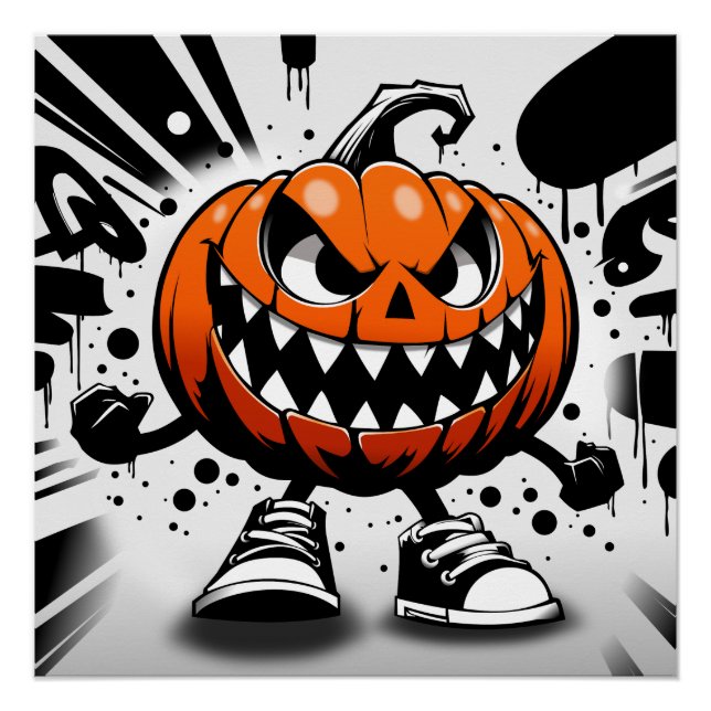 A Pumpkin Takes Life Poster (Front)