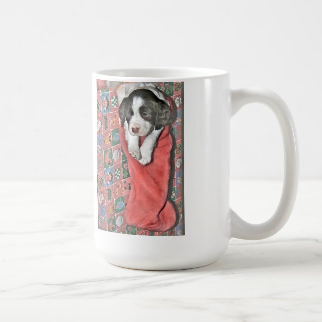 A Puppy For Christmas Coffee Mug (Right)