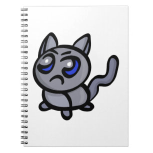 A Puppy with an Angry Face for Cat Lovers Notebook