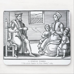 A Puritan Family Mouse Pad