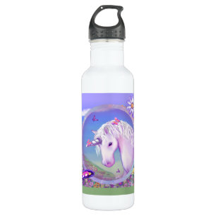 a purple paradise 710 ml water bottle