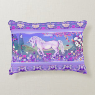 A Purple Paradise Accent Pillow