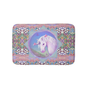 A purple paradise Bath Mat