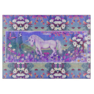 A purple paradise cutting board