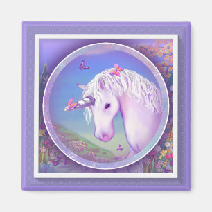 A Purple Paradise Magnet