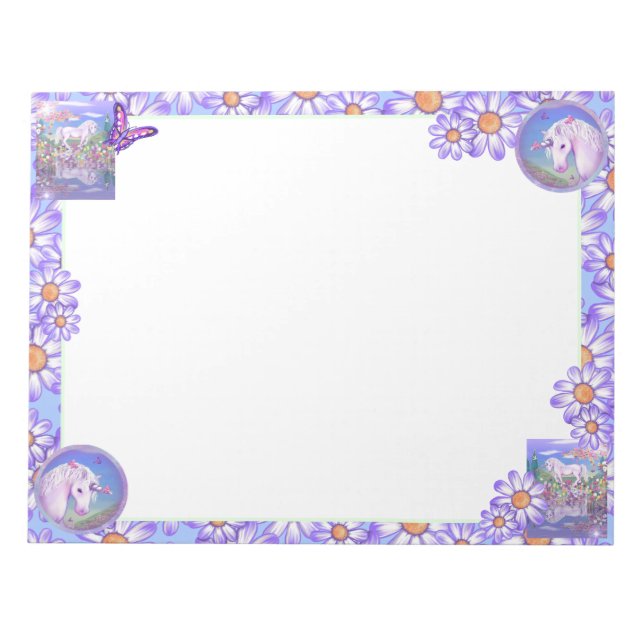 A purple paradise Notepad (Front)