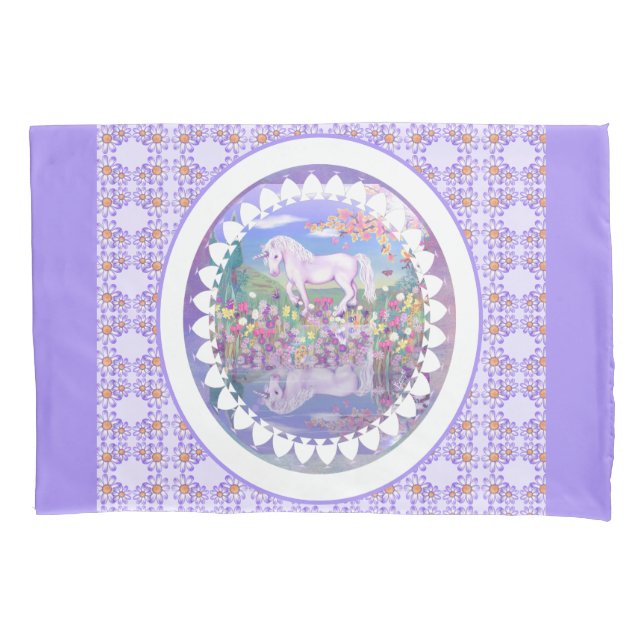 A Purple Paradise Pillowcase (Front)