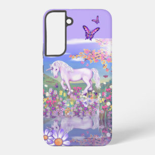 A purple Paradise  Samsung Galaxy Case