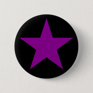 A Purple Star Of Anarcha-Feminism 6 Cm Round Badge