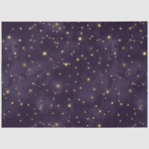 A Purple Starry Night Series Design 4 Tissue Paper
