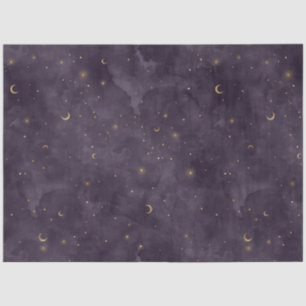 A Purple Starry Night Series Design 9 Tissue Paper