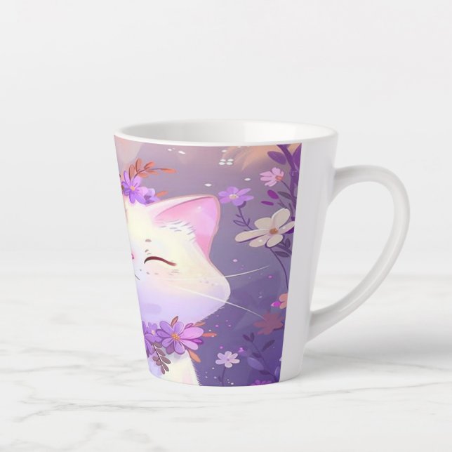 A purr-fect sip latte mug (Right)
