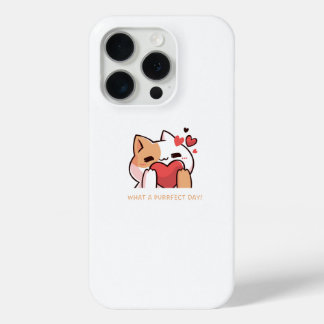 A Purrfect Day iPhone 15 Pro Case