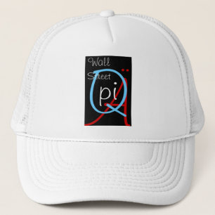 a q pi wall street trucker hat
