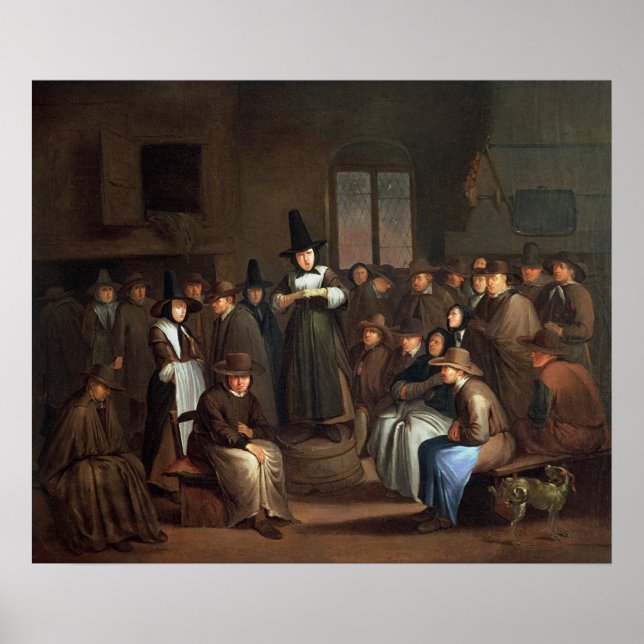 A Quakers Meeting Poster (Front)