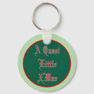 A Quasi Little Christmas Key Ring